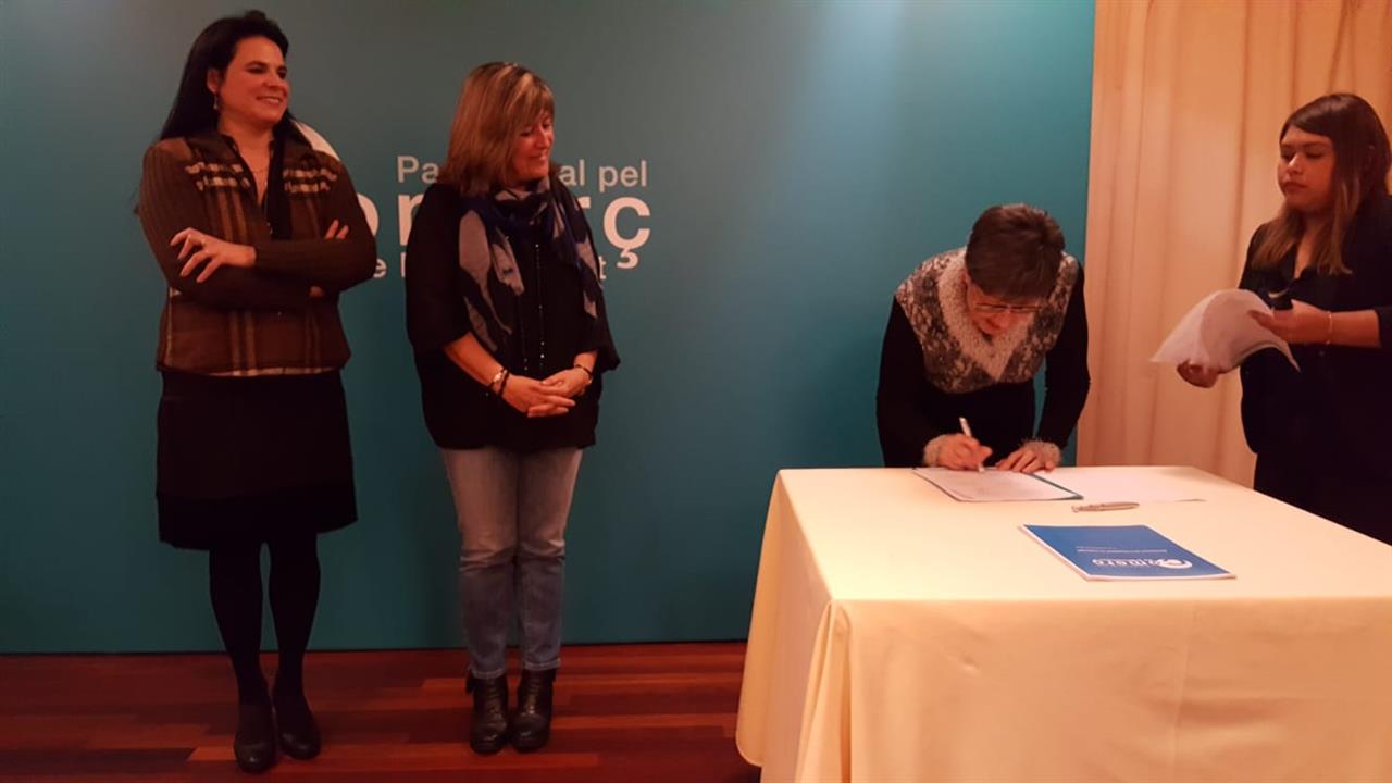 SIGNATURA DEL PACTE LOCAL DE COMERÇ