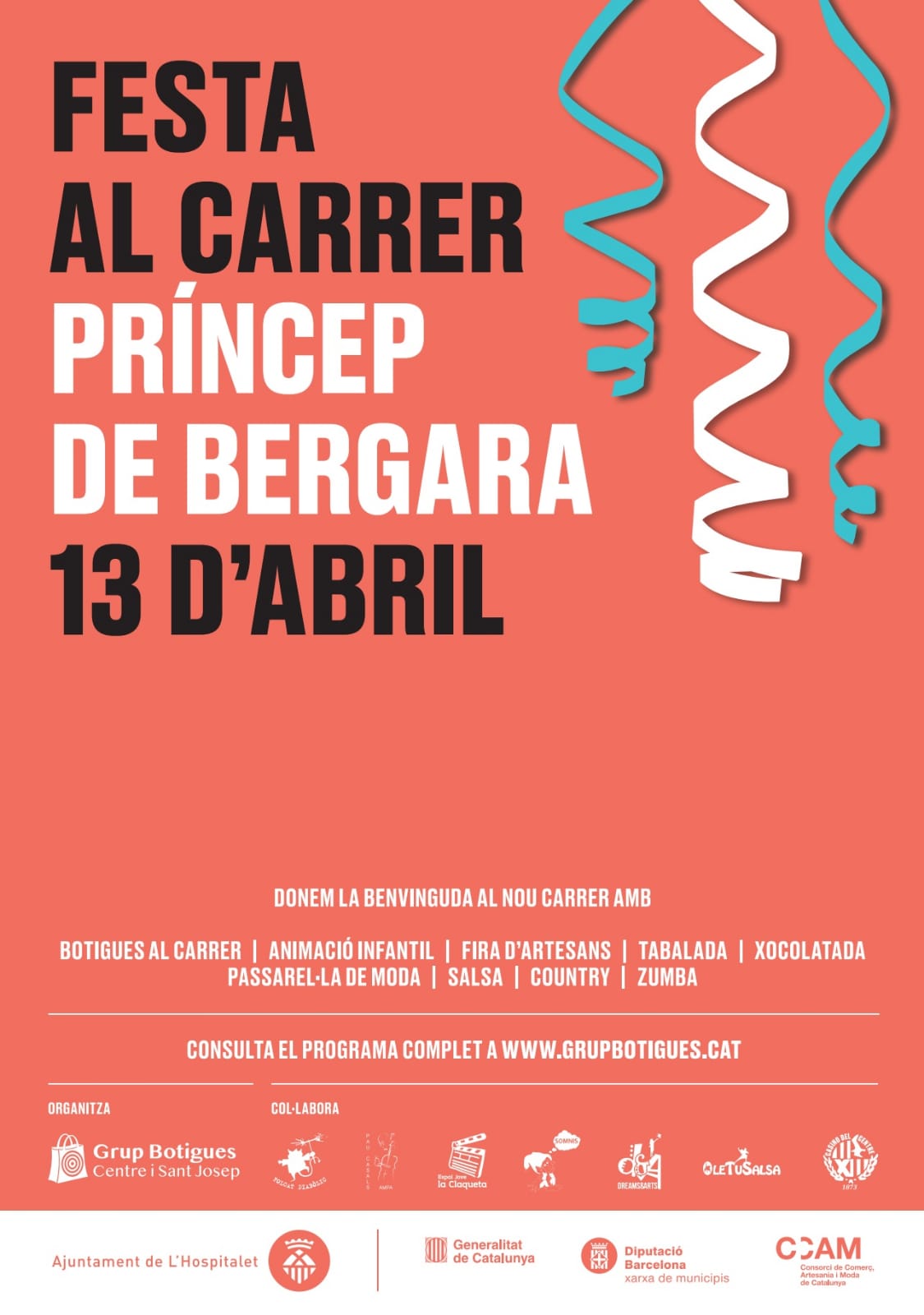 VINE A LA FESTA DEL 13 D'ABRIL AL CARRER PRÍNCEP DE BERGARA